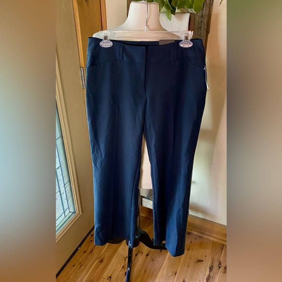 ✨Alfani Trouser Curvy Fit Navy Petite✨ NWT - Picture 1 of 12